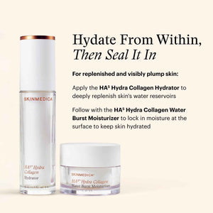SkinMedica HA⁵ Hydra Collagen Water Burst Face Moisturizer with Vegan Collagen - Plumping Face Cream with Microbiome Barrier Complex for 24-Hour Hydration