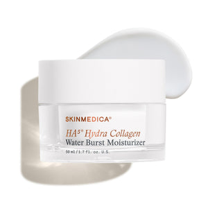 supplement products​SkinMedica HA⁵ Hydra Collagen Water Burst Face Moisturizer with Vegan Collagen - Plumping Face Cream with Microbiome Barrier Complex for 24-Hour Hydration - JerryCherryUSA