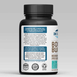 Comprehensive Bone Builder Calcium Supplement. Formulated with Highest Grade Calcium -Carbonate/Hydroxyapatite/Citrate, Magnesium, Zinc, D3. Works in Sync