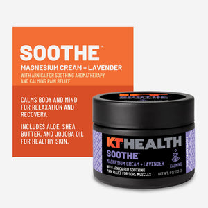 KT Health, Magnesium Cream, Soothe - Soothing Aromatherapy & Calming Pain Relief KT TapeBuy Supplements Australia
