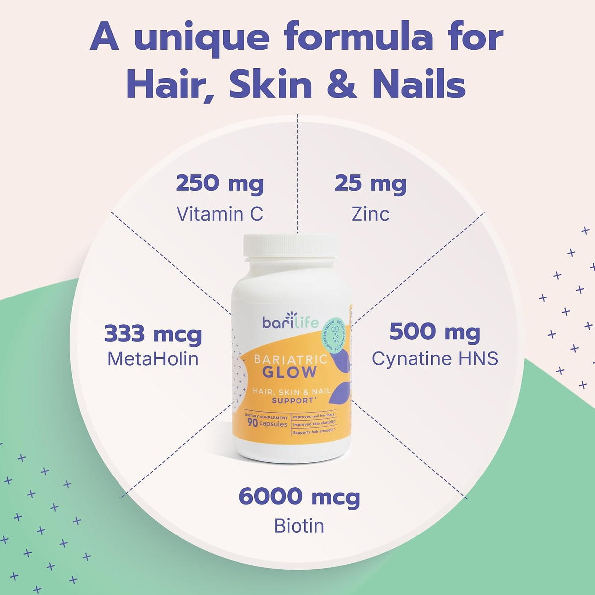 Bari Life Hair, Skin & Nails Supplement
