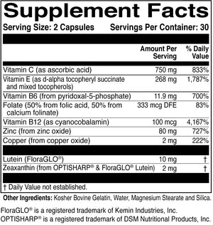 ScienceBased Health MacularProtect AREDS 2 Formula – Eye Health Vitamin & Mineral Supplement with Lutein, Zeaxanthin & B Vitamins for Macular & Vision Support – 60 Capsules ScienceBased HealthBuy Supplements Australia