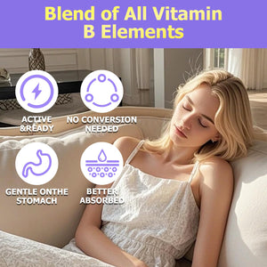 Advanced Vitamin B Complex Liquid Drops for Women Men & Kids, 15-in-1 VIT B Complex with Vitamin C B12 B6 B1 Niacin Folate for Brain Nerve Neuropathy Energy Mood Health, Sublingual B-Complex Drops JUIWEFKKBuy Supplements Australia