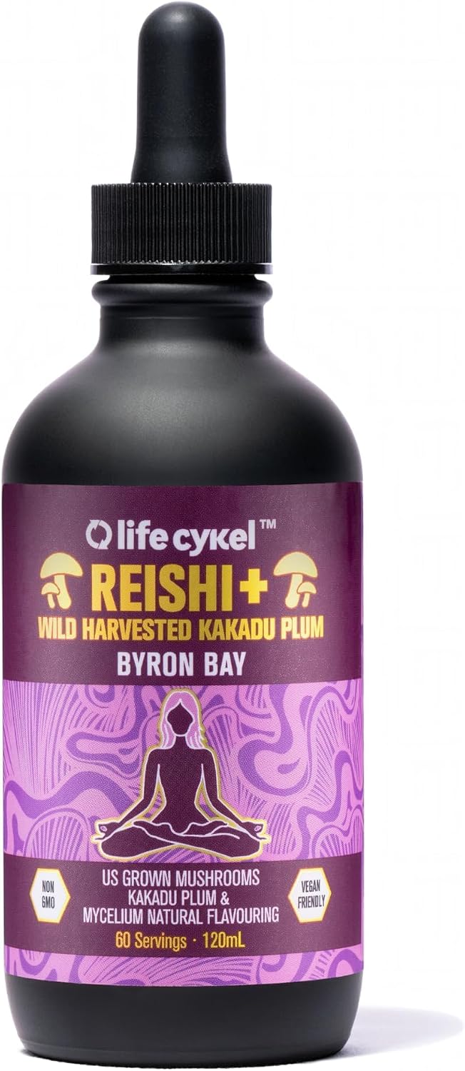 Lion's Mane + Reishi Mushroom 4 Fl Oz Bundle