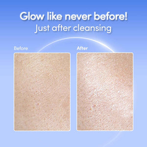 EQQUALBERRY pH Balanced Daily Glow Gel Cleanser 7.1 fl oz. 210ml Moisturizing finish, Gentle Gel Cleaning, Korean Skincare EWG Green