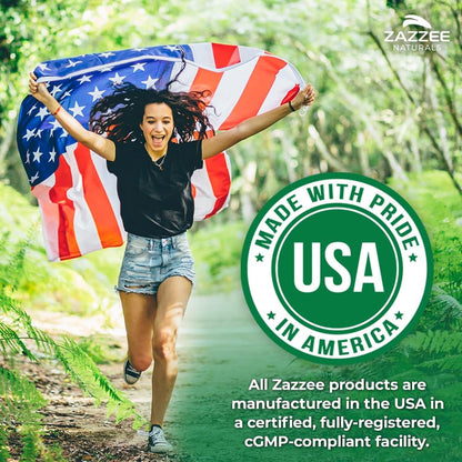 Zazzee USDA Organic Stinging Nettle Leaf 20:1 Extract, 120 Vegan Capsules, 4 Month Supply, Urtica Dioica, Respiratory, Immune & Seasonal Wellness Support, Organic Herbal Supplement, Made in the USA