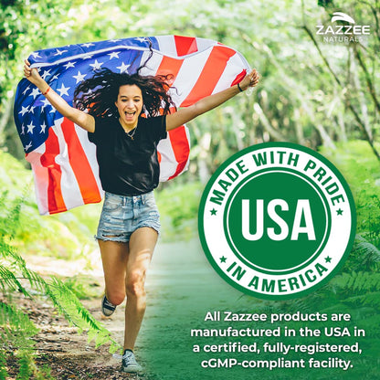 Zazzee USDA Organic Odorless Garlic 20:1 Extract, 1% Allicin, 100 Vegan Capsules, 3+ Month Supply, Allium Sativum, Immune, Circulation & Heart Health Support, All-Natural, Non-GMO, Made in the USA