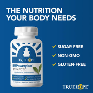 Truehope EMPowerplus Advanced Multivitamin for Women & Men - Broad-Spectrum Multivitamins & Chelated Minerals | 1000% Better Absorption | 37 Research Studies & 28 Years of Success | 30 Day Supply TruehopeBuy Supplements Australia