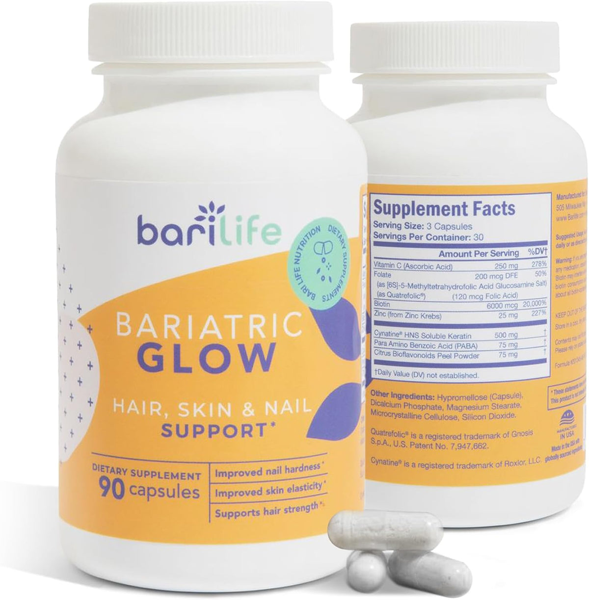 Bari Life Hair, Skin & Nails Supplement