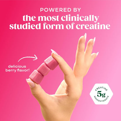 Bloom Creatine Gummies and Berry Greens Stick Packs Bundle