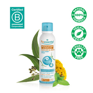 Puressentiel Muscles and Joints Cryo Pure Spray - Natural Menthol and Essential Oils Soothe Muscle Stiffness - Long Lasting Cooling Sensation - 5 oz PuressentielBuy Supplements Australia