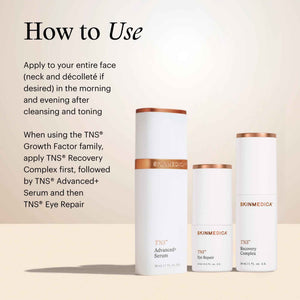 SkinMedica TNS Recovery Complex Facial Treatment - Advanced Growth Factor & Exosome Formula for Skin Rejuvenation - Helps to Improve the Appearance of Fine Lines