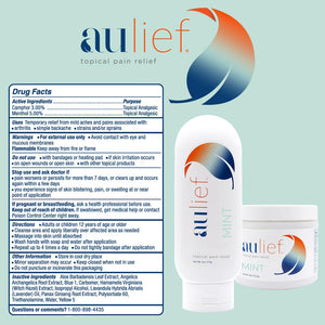 China-Gel Aulief Pain Relief Cream Arthritis & Muscle Rub for Sore Muscles & Joint Pain, Neck, Knee & Back Aches, Premium Mint Green Topical Gel, 8 oz Jar China-GelBuy Supplements Australia