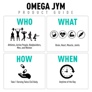 JYM Supplement Science Omega JYM Fish Oil 2800mg, High Potency Omega 3, EPA, DHA, DPA for Brain, Heart, & Joint Support 120 Soft Gels JYM Supplement Science buy supplements Au