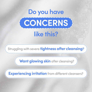 EQQUALBERRY pH Balanced Daily Glow Gel Cleanser 7.1 fl oz. 210ml Moisturizing finish, Gentle Gel Cleaning, Korean Skincare EWG Green