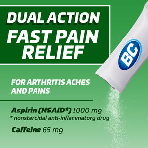 BC Pain Relief Powder, Arthritis Pain, 24 ct (Pack of 1) BCBuy Supplements Australia