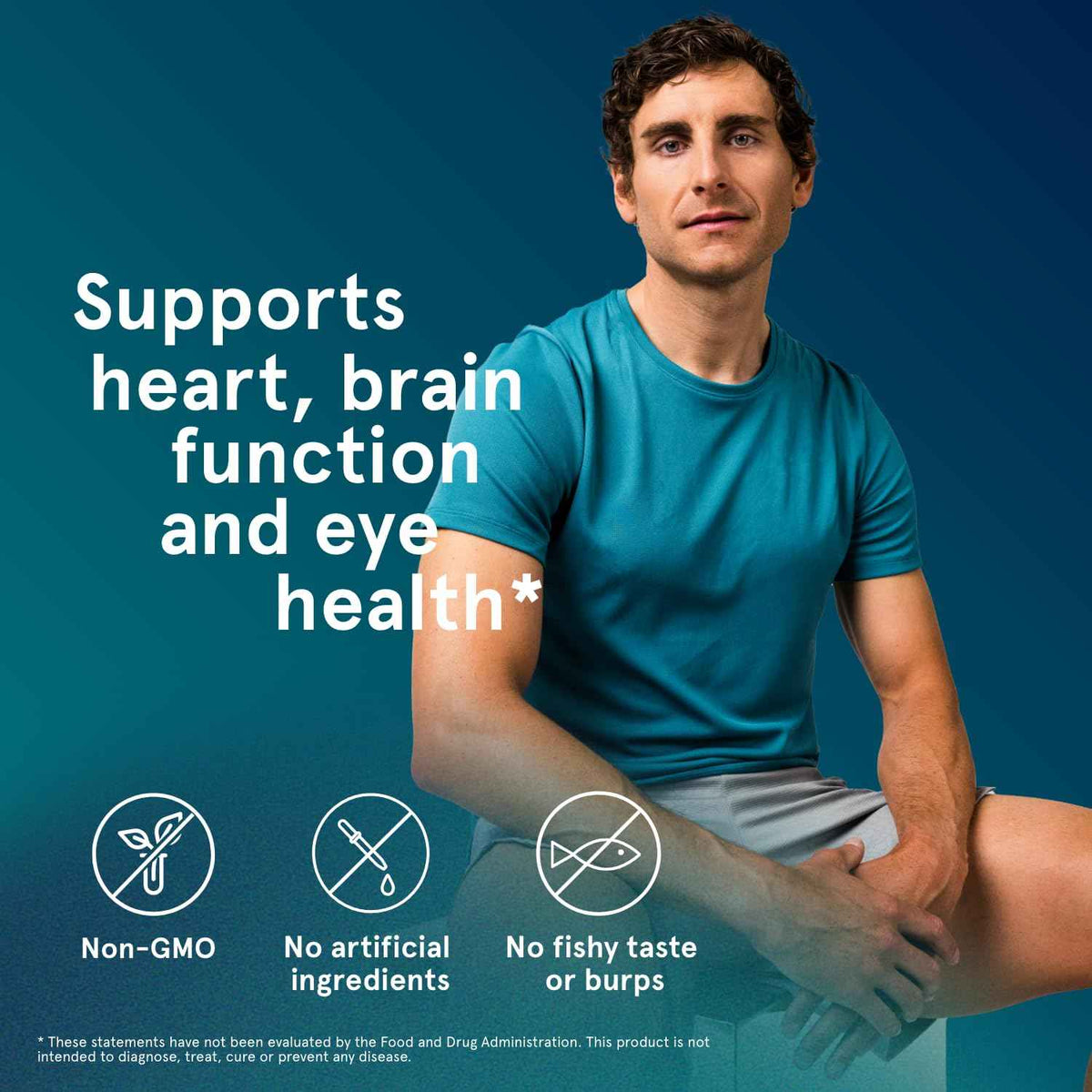 Puori Omega 3 Fish Oil Supplement - Ultra Pure & Burpless Wild Caught Fish Oil with 2000mg Omega 3 Fatty Acids,1250mg EPA & 500mg DHA Supports Heart,