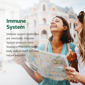 Standard Process Inc. Congaplex - Thymus Gland Support Supplement - Immune Health with Calcium Lactate, Magnesium, Vitamin C & Vitamin A - Immune System Aid with Mushroom Powder - 150 Capsules Standard Process Inc.Buy Supplements Australia