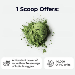 Paradise, ORAC Energy Greens Powder Extract, Super Antioxidants, Probiotics for Gut Health & Digestion, Vitamin C for Immunity, with Spirulina & Chlorella, Non-GMO, Gluten Free, 30 Servings Paradise HerbsBuy Supplements Australia