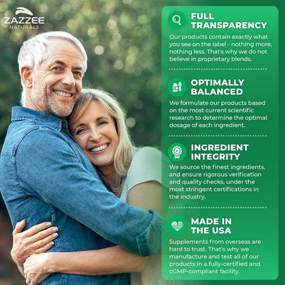 Zazzee Extra Strength Boswellia 10:1 Extract, 65% Boswellic Acid, 180 Vegan Capsules, 6 Month Supply, Boswellia Serrata, Joint Comfort, Mobility & Flexibility Support, Non-GMO, Made in the USA