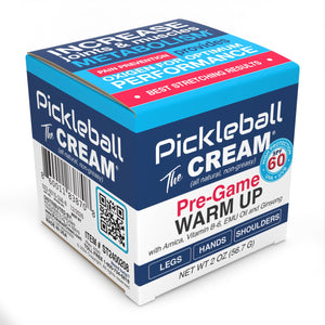 Pickleball Cream PRE-Game Warm UP SPF 60 Joint & Muscle Therapy Cream Grip Strength Pickleball Paddle Control Accurate Ball Shots Joints Muscles Metabolism Oxygen Pain Prevention Maximum Performance Pickleball CreamBuy Supplements Australia