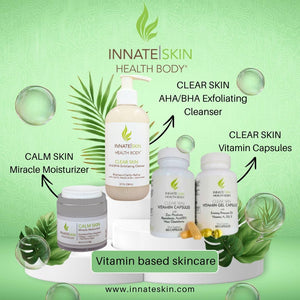Innate Skin Health Body Clear Skin Acne Gummies - Complexion Supplement, Pantothenic Acid & Antioxidants, Vitamins 60 Count Innate SkinBuy Supplements Australia