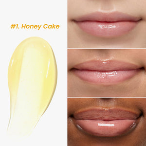 CNP Propolis Jelly Lipcerin™ - 01 Honey Cake, Hydrating Lip Balm & Gloss with Manuka Honey + Hyaluronic Acid, Stocking Stuffers, Gifts for Women, 0.3 fl.oz. CNPBuy Supplements Australia