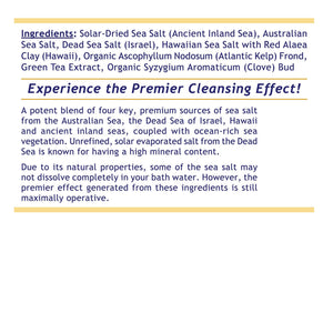 Premier Research Labs Medi-Soak - Bath Salts for Foot and Body Soak, Sea Salt Bath for Women and Men, Relaxing Mineral Bath Soak, Gentle Exfoliant, Organic, Vegan, No Added Fillers - 2 Lb Premier Research LabsBuy Supplements Australia