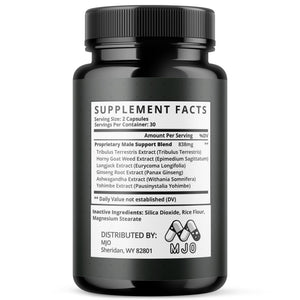 Steel Power Capsules, Official Steel Power for Men with All Natural Ingredients, Advanced SteelPower Men's Health and Wellness Vitamin Formula Pills with Maximum Strength Multivitamins (60 Capsules) MJOBuy Supplements Australia