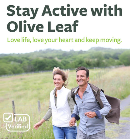 Super Strength Olive Leaf Extract Capsules - Vegan Non-GMO 750mg Olive Extract with 20% Oleuropein Antioxidant Supplement for Immunity Skin and Heart Health Support - Made in The USA (2 Month Supply)