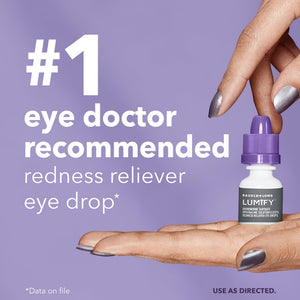 LUMIFY Eye Drops for Red Eyes, Redness Reliever for Brighter Looking Eyes, Works in 1 Minute & Lasts Up to 8 Hours, Eye Drops, 0.17 Fl Oz (5 mL) LUMIFY buy supplements Au