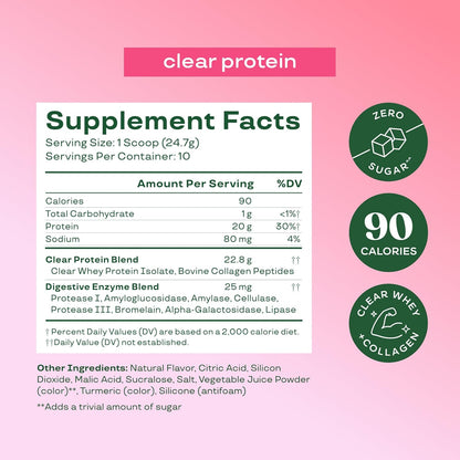 Bloom Strawberry Watermelon Clear Protein and Strawberry Watermelon Energy Packets Bundle