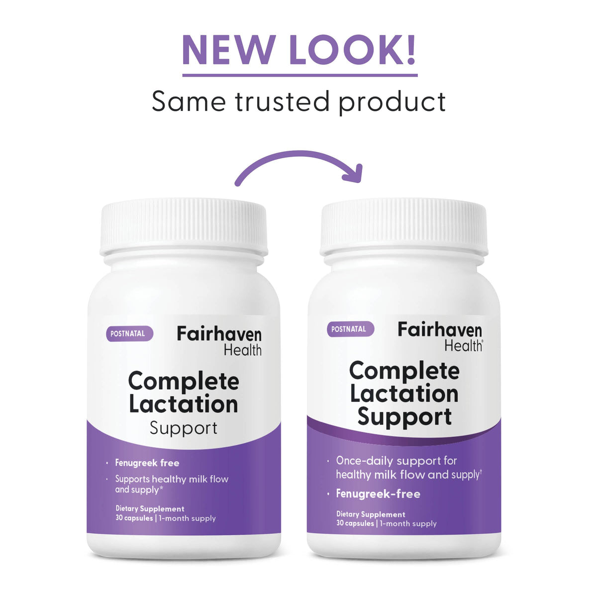 supplement products​Fairhaven Health Complete Lactation Support | Support for Healthy Milk Flow | Boost Milk Supply | Improve Breastfeeding Comfort | Gluten, Dairy, Soy Free | Non-GMO | 30 Capsules - JerryCherryUSA