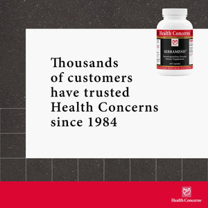 Health Concerns Serramend – Immune Defense Support Supplement – Serrapeptase Proteolytic Enzyme – Blood Circulation – Chinese Herbal Supplement for Men & Women – 180 Capsules Health ConcernsBuy Supplements Australia