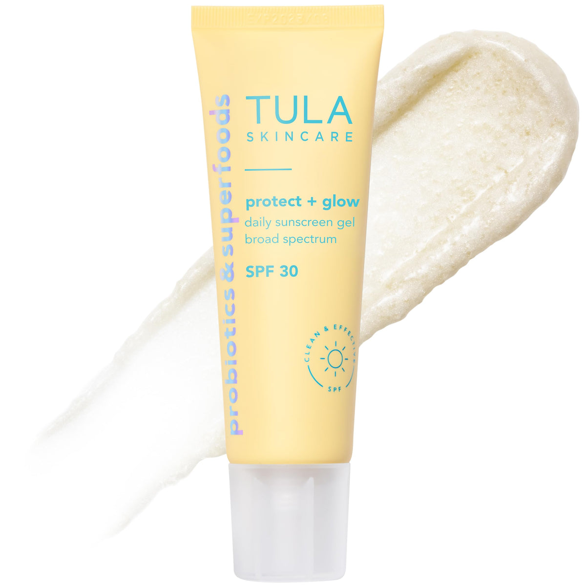 supplement products​TULA Skin Care Protect + Glow Daily Sunscreen - Gel, Broad Spectrum SPF 30, Skincare-First, Non-Greasy, Non-Comedogenic and Reef-Safe with Pollution - JerryCherryUSA