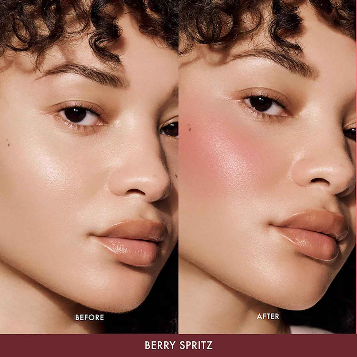 Summer Fridays Blush Butter Balm - Skincare-Infused Hydrating Cream Blush with Hyaluronic Acid, Ceramides, & Shea Butter for a Dewy Flush of Color - Cheek and Lip Tint - Berry Spritz (0.14 Oz)