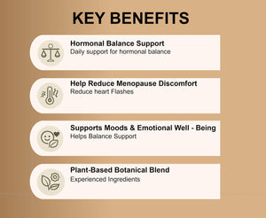Women’s Hormonal Balance Supplement – Menopause & PMS Support – Mood, Energy & Cycle Regulation – Botanical Formula – 60 Capsules Next For Life buy supplements Au