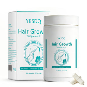 Hair Growth Biotin 10000mcg Supplement with Vitamins A C D E & Calcium - 30-in-1 Formula for Hair & Nails Support, for Women & Men, 30 Servings (1) WOJJBuy Supplements Australia