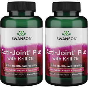 Swanson Acti-Joint Plus with Krill Oil 60 Sgels (2 Pack) SwansonBuy Supplements Australia