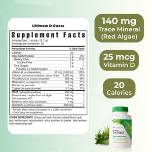 Youngevity Ultimate D-Stress™ – Natural Stress Relief Supplement with Magnesium, Valerian Root Extract, and B Vitamins – Supports Adrenal Health and Nervous System – 120 Capsules YoungevityBuy Supplements Australia
