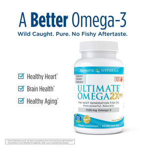 NORDIC NATURALS Ultimate Omega Minis, 60 CT Nordic NaturalsBuy Supplements Australia