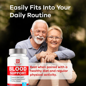(2 Pack) Trusted Relief Blood Support Capsules - Official TrustedRelief Blood Support Vitamin Pills, Natural Trusted Relief Advanced Premium Formula Wellness & Overal Health, 120 Capsules For 2 Months LIVORKABuy Supplements Australia