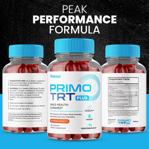 (2 Pack) Primo TRT Gummies, Primo TRT Advanced Performance Blend Supplement, PrimoTRT Try Prime Gomitas Maximum Strength for Males Support for Overall Health Wellness All Natural Ingredients (120 Ct) VitaluxaBuy Supplements Australia