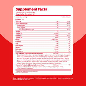 Feel Great Organic Superfood Reds Powder Packed with Beet Root Powder | Digestive Support Including Bloating Relief | Fruit and Veggie Polyphenols Supplement. The Feel Great Vitamin CompanyBuy Supplements Australia