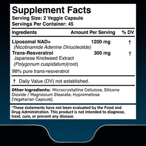 WELLNESS LABSRX NAD+ Supplement Capsules 1500mg - Mushroom Coffee Blend | Bundle WELLNESS LABSRX buy supplements Au