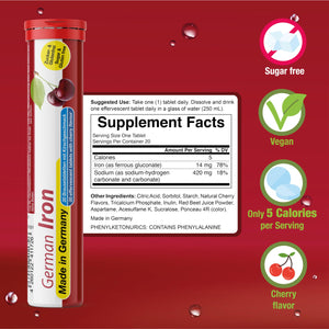 T&D German Vitamin, Minerals - 140 Vegan/Vegetarian Drink Effervescent Tablets - Mixed Fruit Flavor Box - Made in Germany T&DBuy Supplements Australia