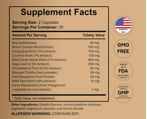 Women’s Hormonal Balance Supplement – Menopause & PMS Support – Mood, Energy & Cycle Regulation – Botanical Formula – 60 Capsules Next For Life buy supplements Au