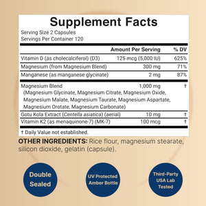 NatureBell 12-in-1 Magnesium Complex 1000mg, 4-Months Supply – Magnesium Glycinate, Citrate, Taurate, Malate, & More – High Absorption Formula for Men & Women – Chelated & Purified – 240 Capsules NatureBell buy supplements Au