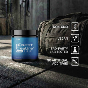 Cleanform Purest Creatine Monohydrate Powder - Ultra-Pure Micronized Supplement for Explosive Strength, Lean Muscle Growth