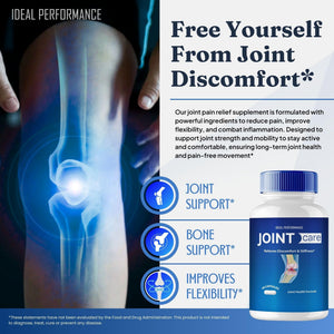 IDEAL PERFORMANCE Joint Care Support Capsules, JointCare Supplement Pills All Natural Formula to Fortify Bones & Bolster Flexibility - Maximum Strength, Joint Care Support Reviews (2 Pack) IDEAL PERFORMANCEBuy Supplements Australia